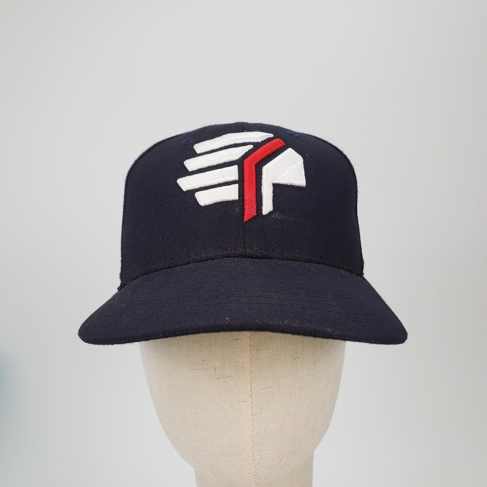 New Era 59FIFTY Syracuse Chiefs Fitted Hat Navy Blue MiLB Baseball Cap Size 7